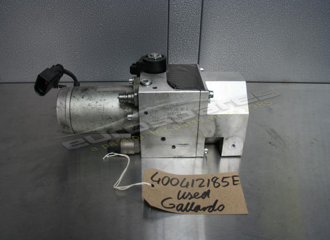 USED Lamborghini CONTROL VALVE . PART NUMBER 400412185E (1)