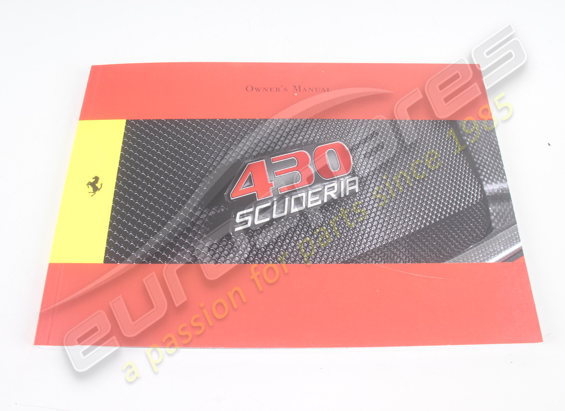 NEW FERRARI INSTRUCTION BOOK -VALID FOR. PART NUMBER 82088400 (1) new ferrari instruction book -valid for. part number 82088400 (1)