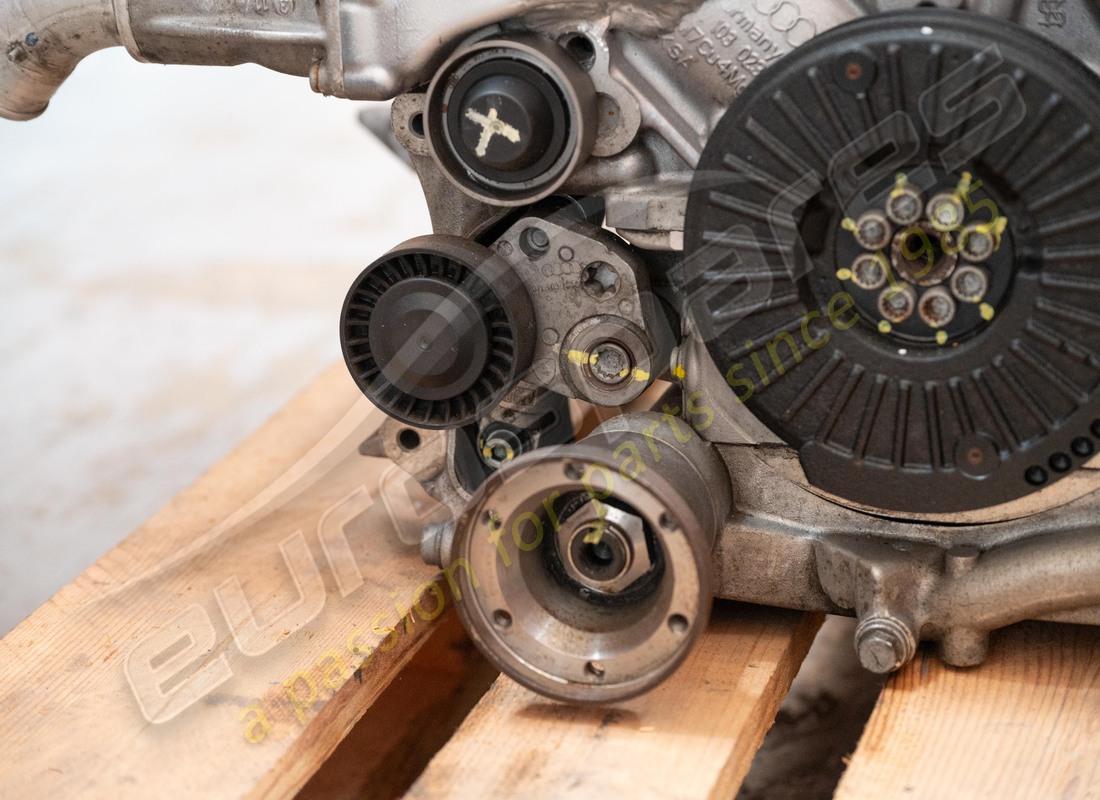 used lamborghini lp560 gallardo engine. part number mr00y9q07l (10)