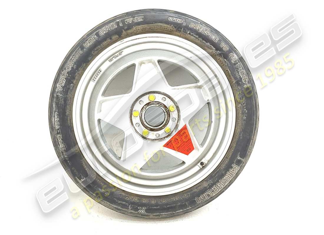 USED Ferrari SPARE TYRE RIM . PART NUMBER 124203 (1)