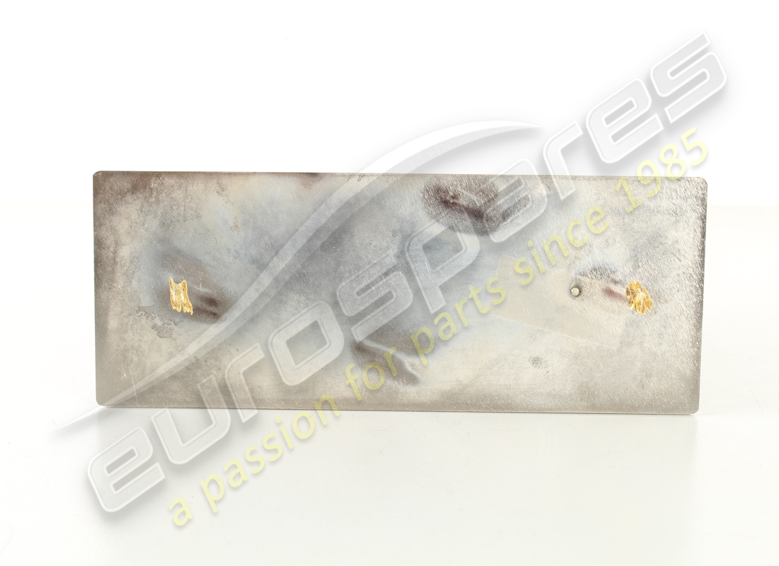 NEW LAMBORGHINI PLATE, FUEL PIPES COVERING. PART NUMBER 07M103115 (3) new lamborghini plate, fuel pipes covering. part number 07m103115 (3)