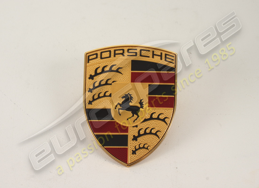 new porsche porsche crest. part number 9p1853601 (1)