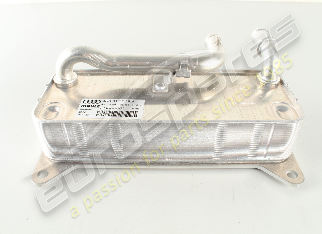 NEW LAMBORGHINI OIL/WATER EXCHANGER. PART NUMBER 4S0317019A (1) new lamborghini oil/water exchanger. part number 4s0317019a (1)