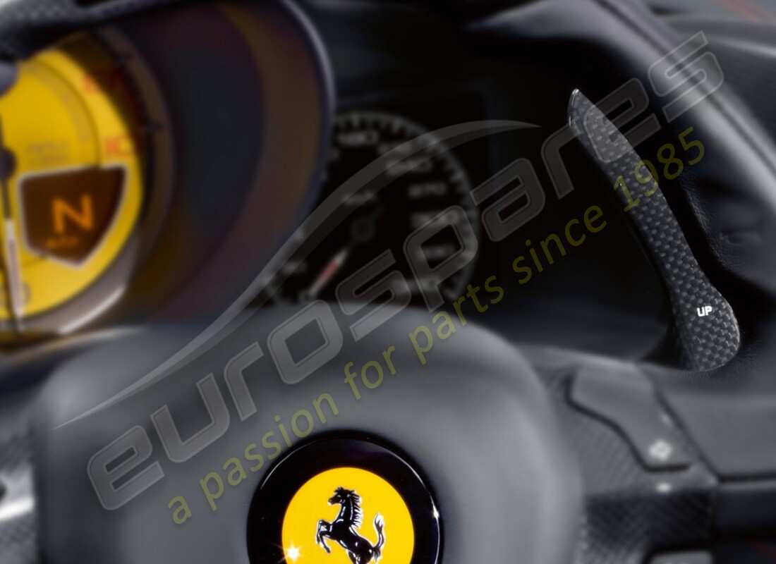 NEW FERRARI CARBON FIBER F1 SHIFT PADDLES ASSEMBLY. PART NUMBER 278724 (2) new ferrari carbon fiber f1 shift paddles assembly. part number 278724 (2)