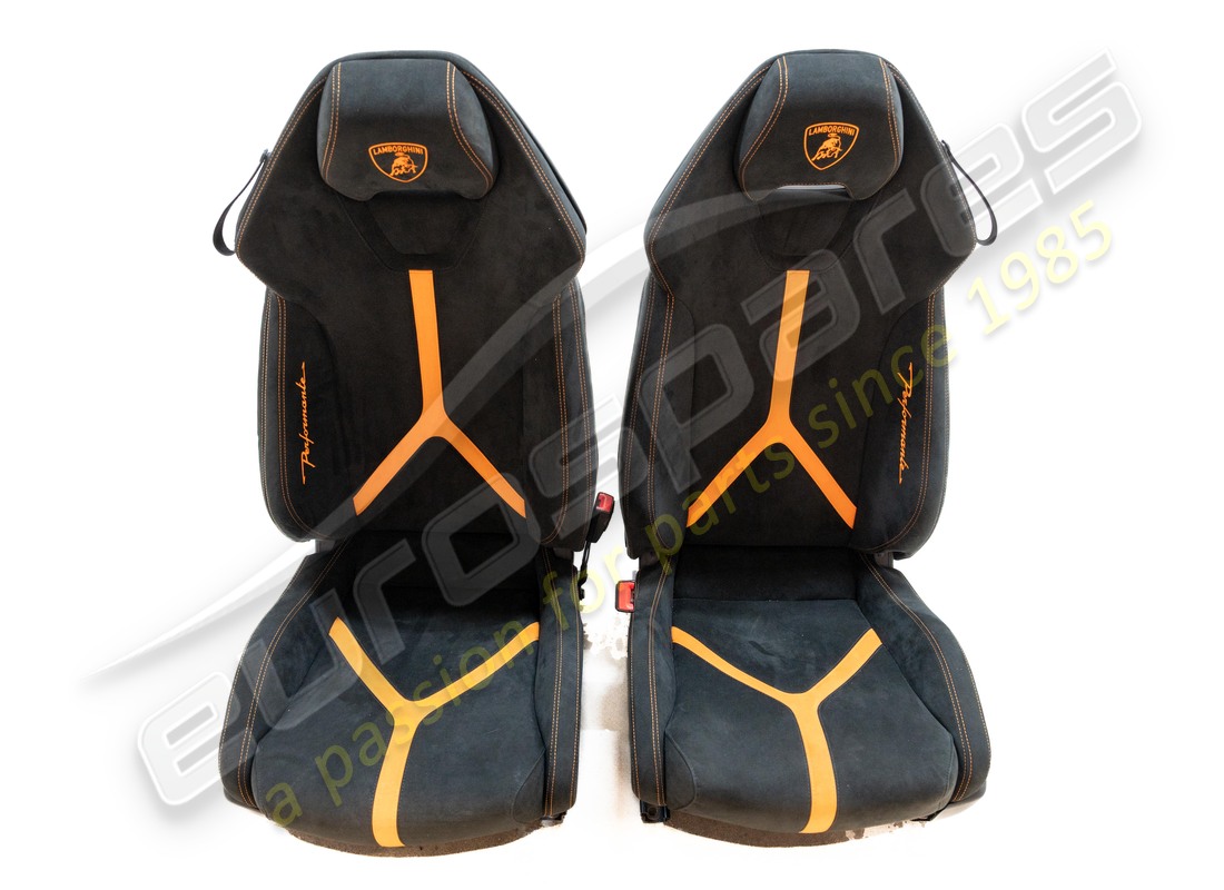 used lamborghini pair of comfort seats. part number 4t0882011bw (4)