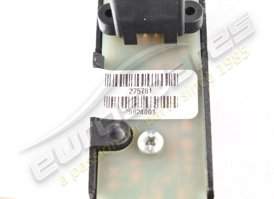 new maserati nit ctrl.button plate. part number 275781 (6)