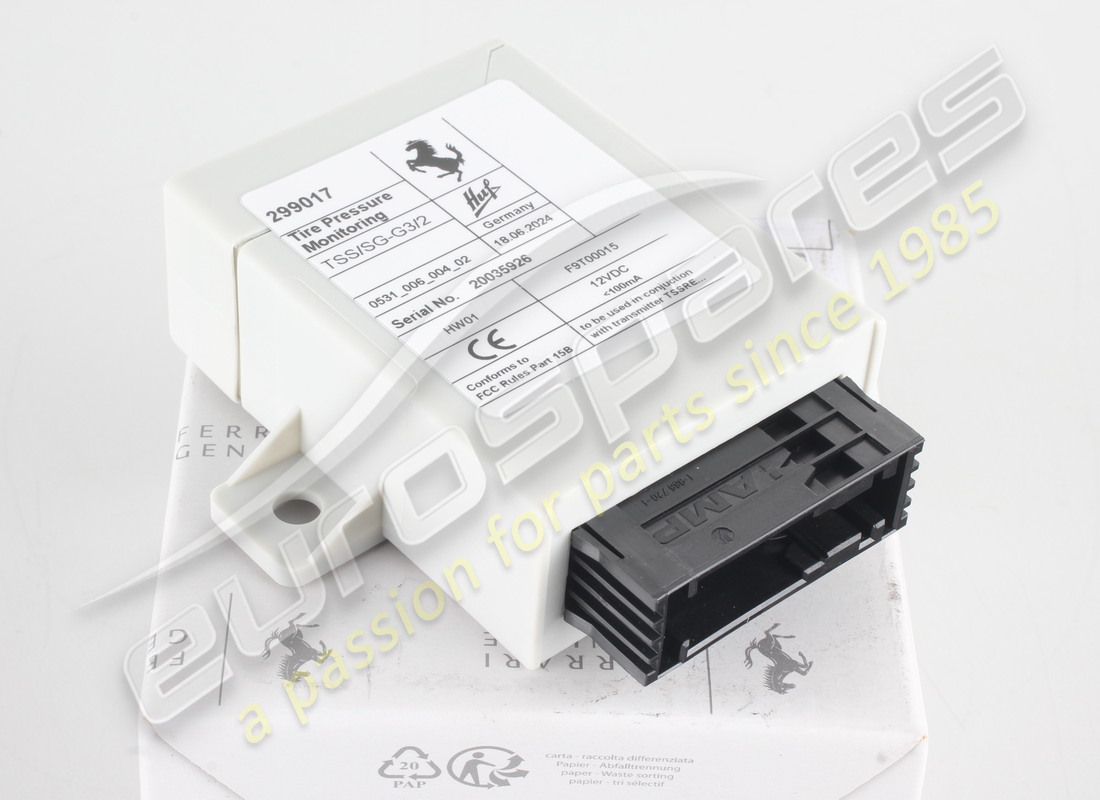 new ferrari tpms ecu. part number 299017 (3)