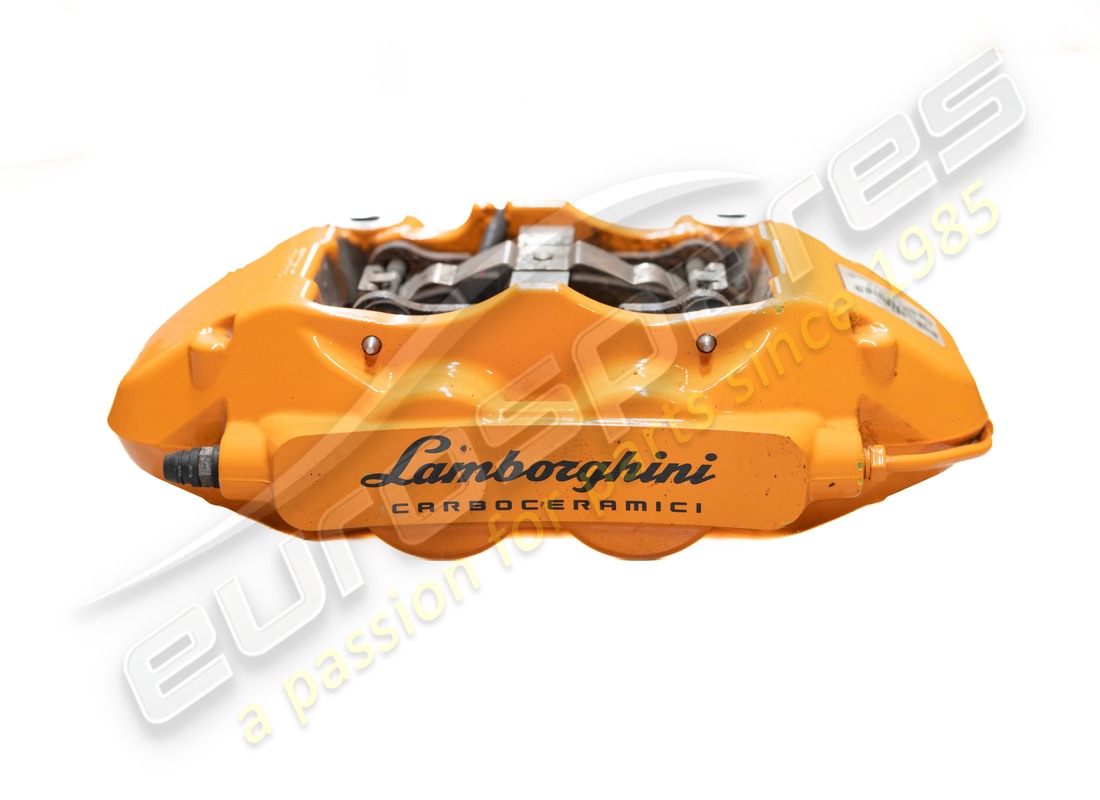 used lamborghini sliding-caliper post.sx cbc orange. part number 470615405af (1)