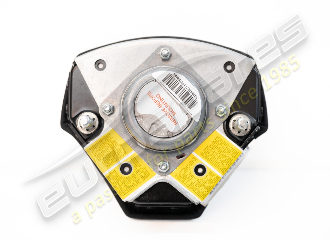 NEW FERRARI DRIVER SIDE AIRBAG BLACK 11. PART NUMBER 66843300 (3) new ferrari driver side airbag black 11. part number 66843300 (3)