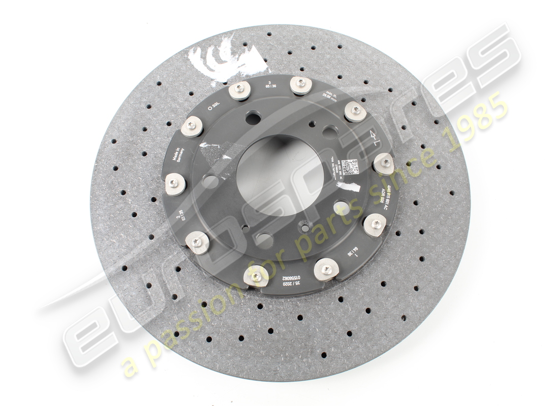 NEW Lamborghini CERAMIC BRAKE DISC (VENTED), 370 X 30 . PART NUMBER 4M0615601AC (1) NEW Lamborghini CERAMIC BRAKE DISC (VENTED), 370 X 30 . PART NUMBER 4M0615601AC (1)