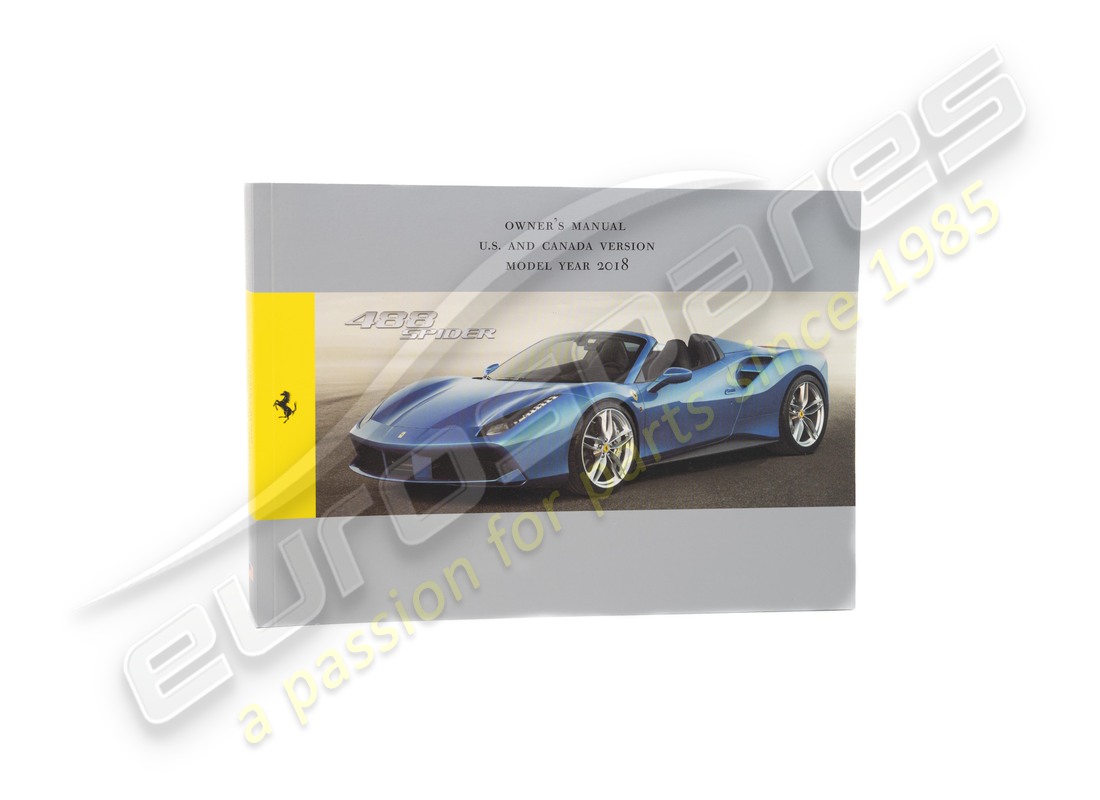 NEW FERRARI OWNER'S MANUAL. PART NUMBER 782136 (1) new ferrari owner's manual. part number 782136 (1)