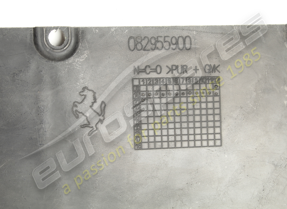 used ferrari central underbody shield. part number 82884900 (7)