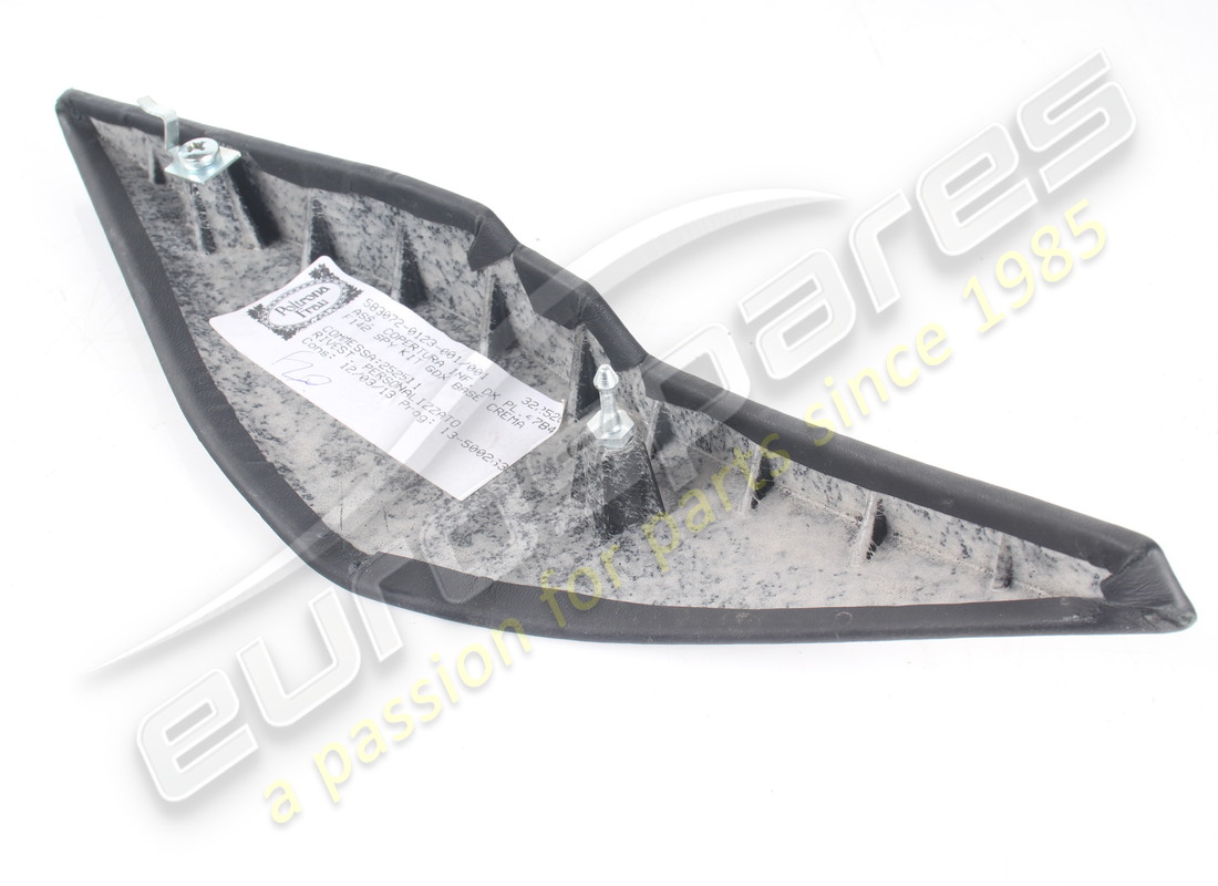 USED FERRARI LOWER RH PILLAR COVER. PART NUMBER 840031.. (2) used ferrari lower rh pillar cover. part number 840031.. (2)