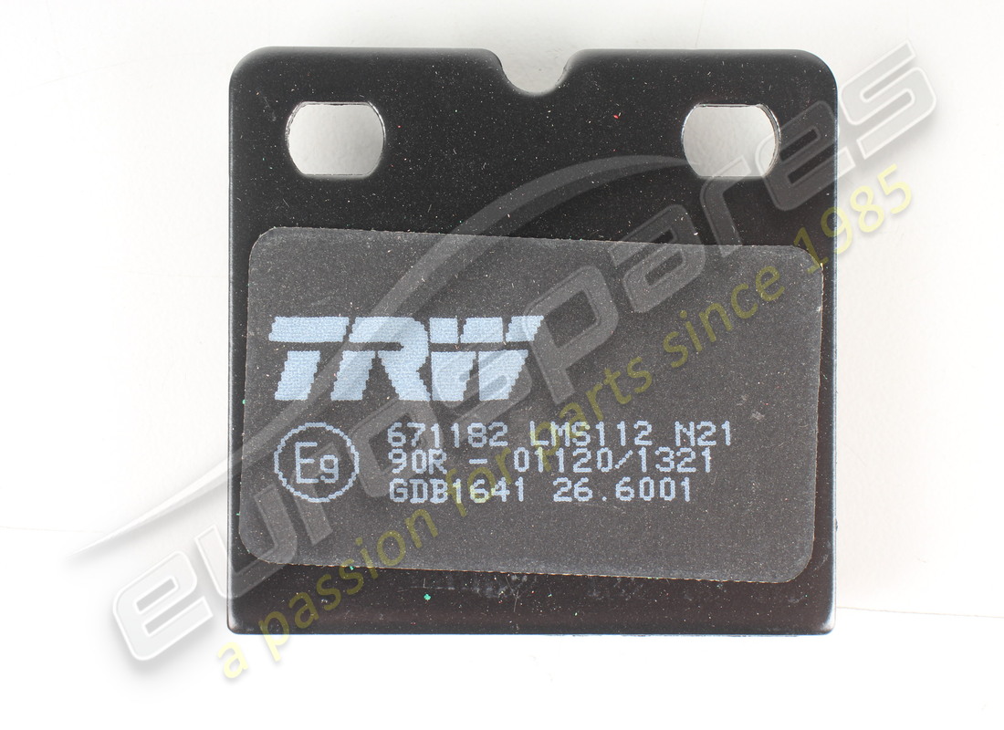 new eurospares carbon ceramic handbrake pads. part number 410798041a (4)
