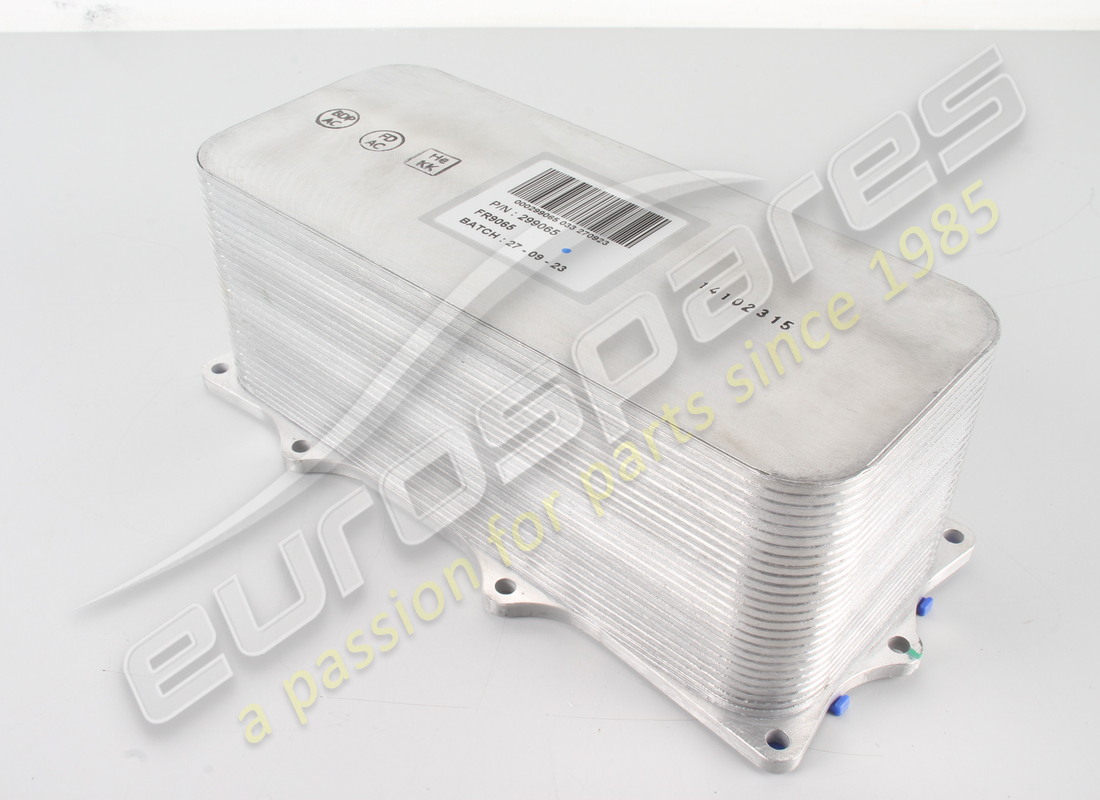 new ferrari water/oil heat exchanger. part number 299065 (1)