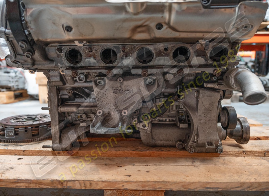 used lamborghini lp560 gallardo engine. part number mr00y9q07l (6)