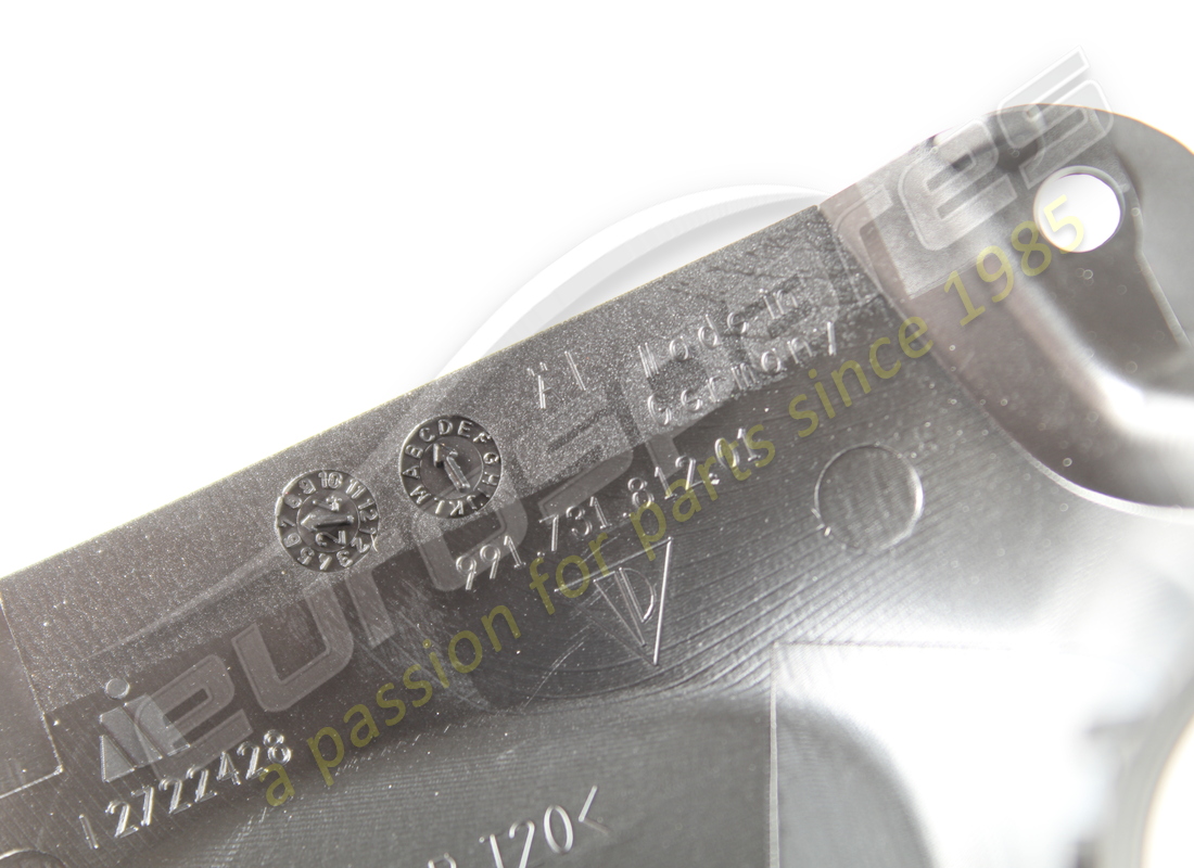 NEW PORSCHE COVER BLACK. PART NUMBER 991731812011E0 (3) new porsche cover black. part number 991731812011e0 (3)