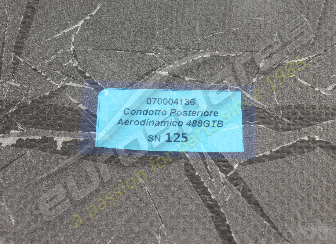 new ferrari carbon fibre rear aerodynami. part number 70004136 (5)
