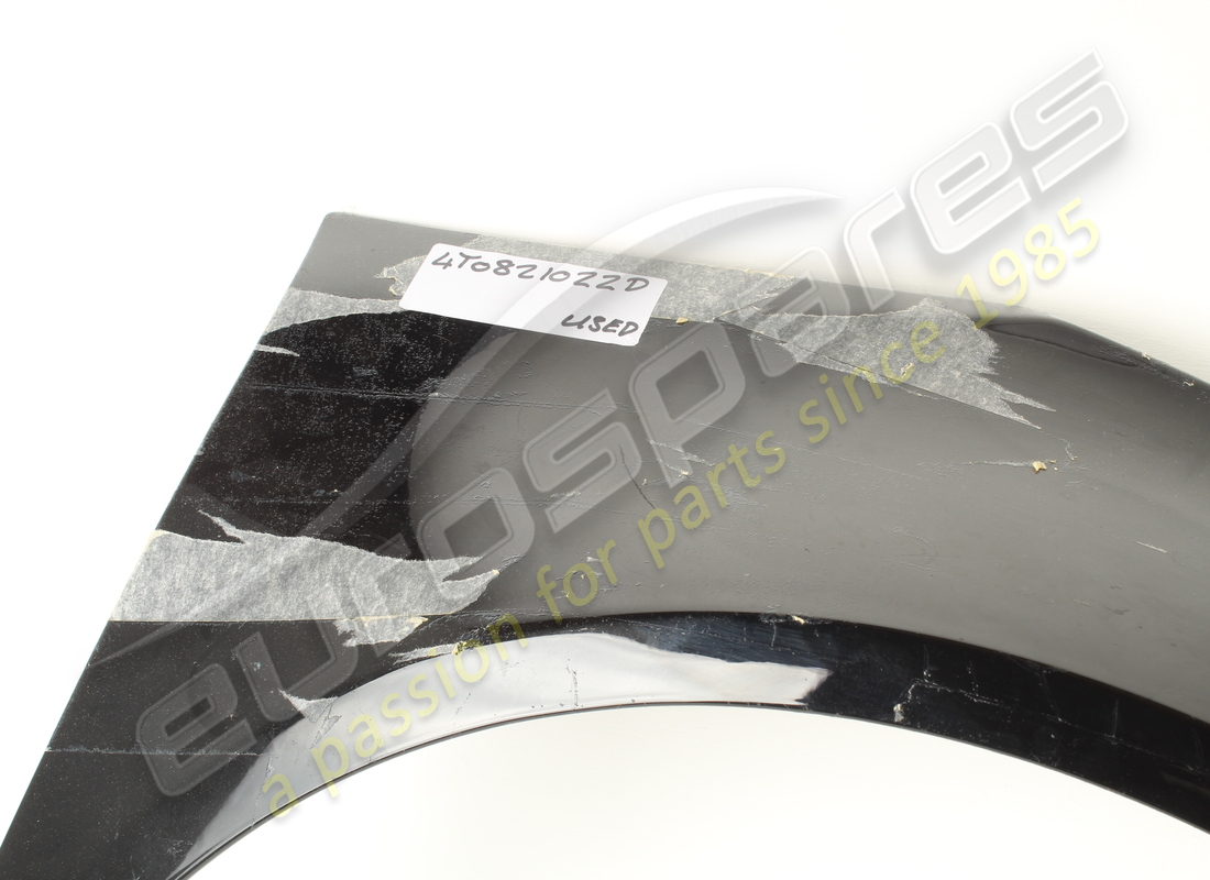 USED LAMBORGHINI RIGHT FRONT FENDER. PART NUMBER 4T0821022D (2) used lamborghini right front fender. part number 4t0821022d (2)