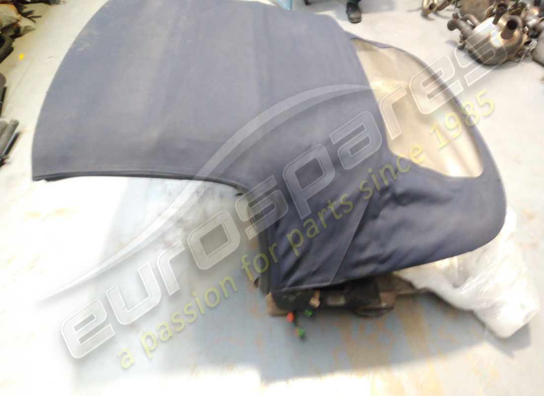 used maserati conv. top material blue. part number 67241004 (2)