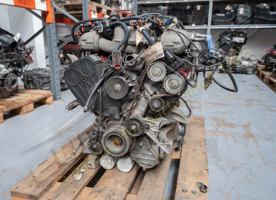used ferrari 575m engine. part number 194666 (4)