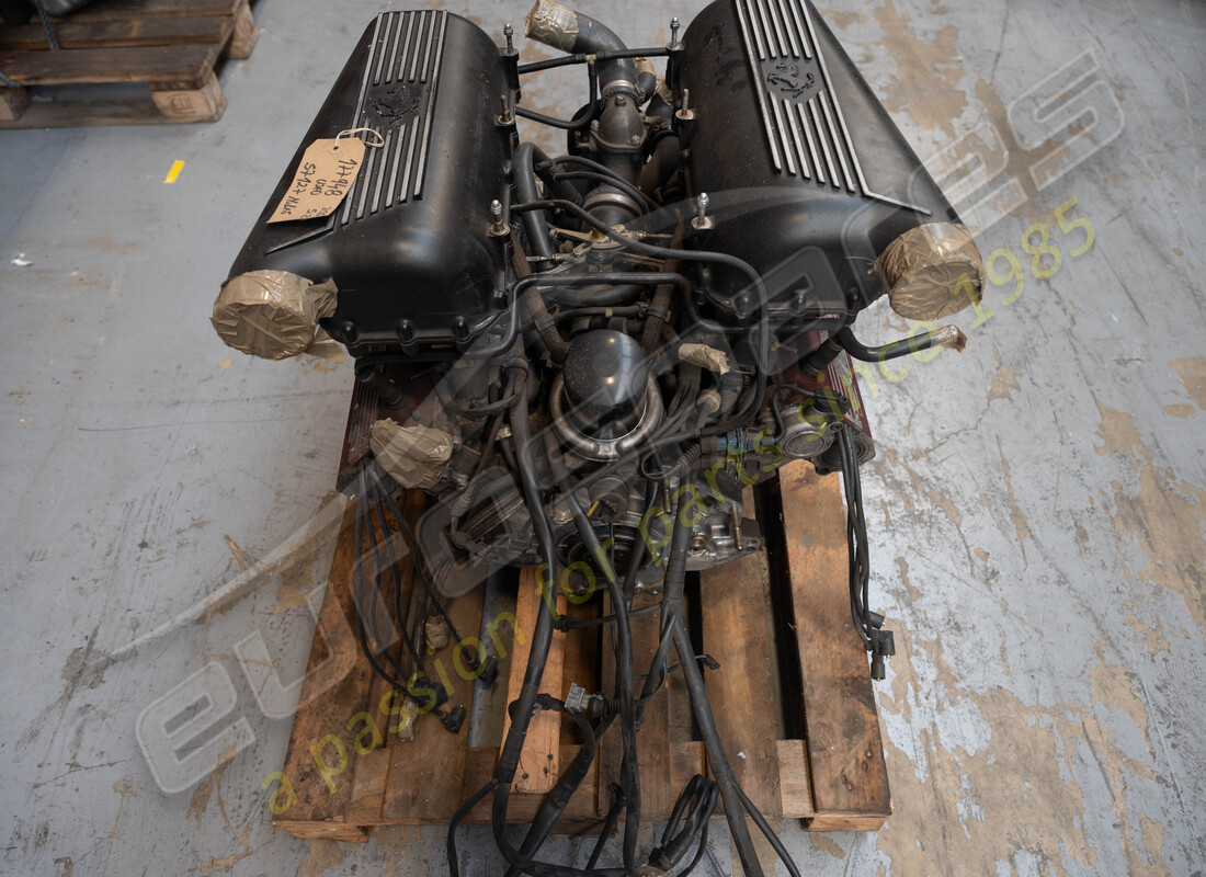 USED FERRARI F355 ENGINE 5.2M. PART NUMBER 177948 (7) used ferrari f355 engine 5.2m. part number 177948 (7)