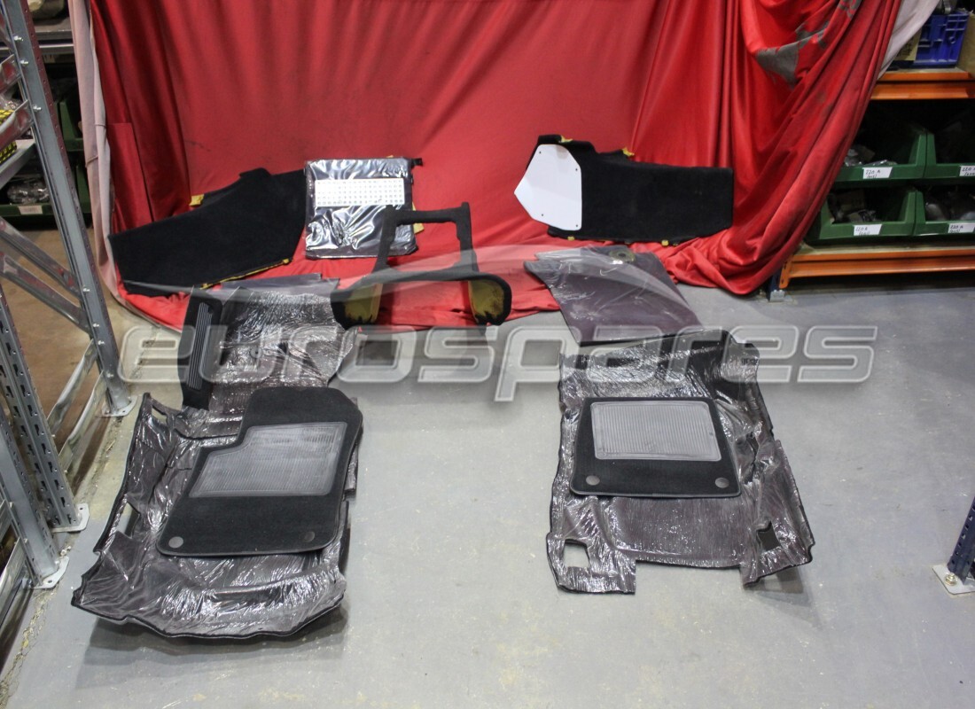 NEW FERRARI LHD CARPET BLACK. PART NUMBER 72312444 (1) new ferrari lhd carpet black. part number 72312444 (1)
