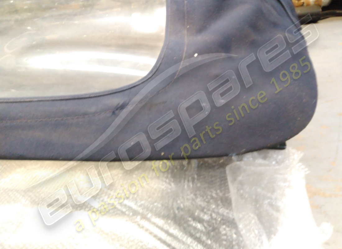 used maserati conv. top material blue. part number 67241004 (6)