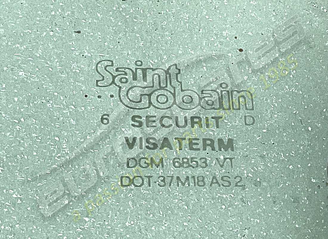 used ferrari lh door glass clear. part number 40022907 (2)