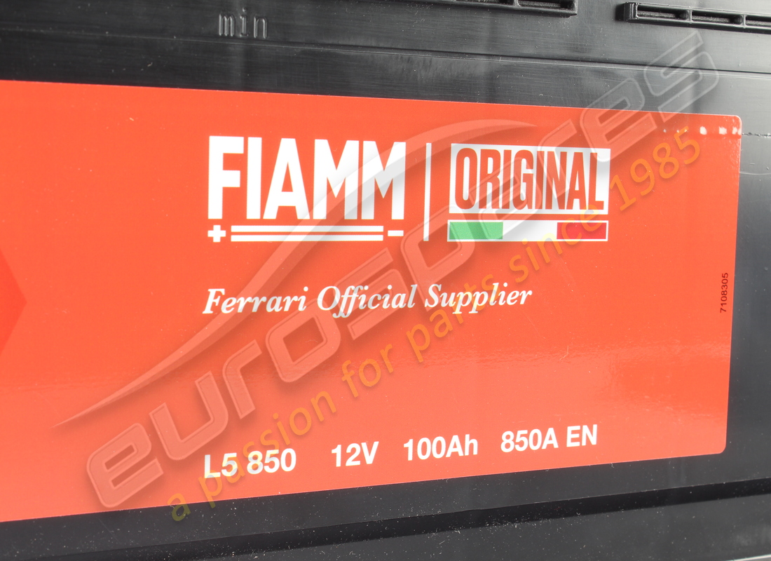NEW FERRARI BATTERY 12V-100AH-850A. PART NUMBER 191374 (3) new ferrari battery 12v-100ah-850a. part number 191374 (3)