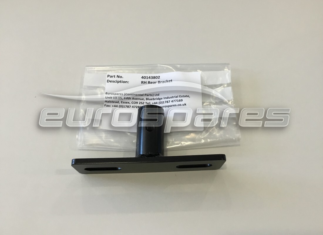 new eurospares rh bumper bracket. part number 40143802 (1)