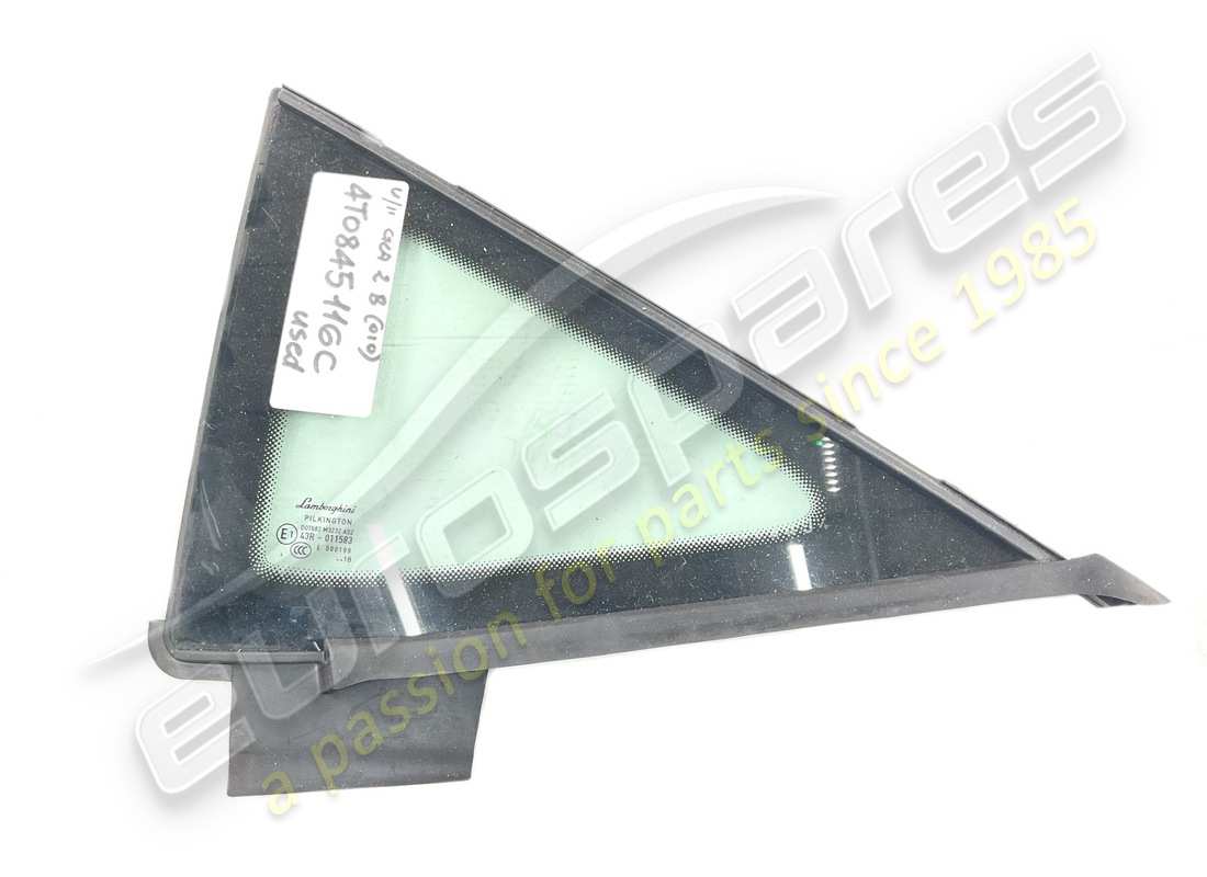 USED Lamborghini TRIANGLE WINDOW RH . PART NUMBER 4T0845116C (1)