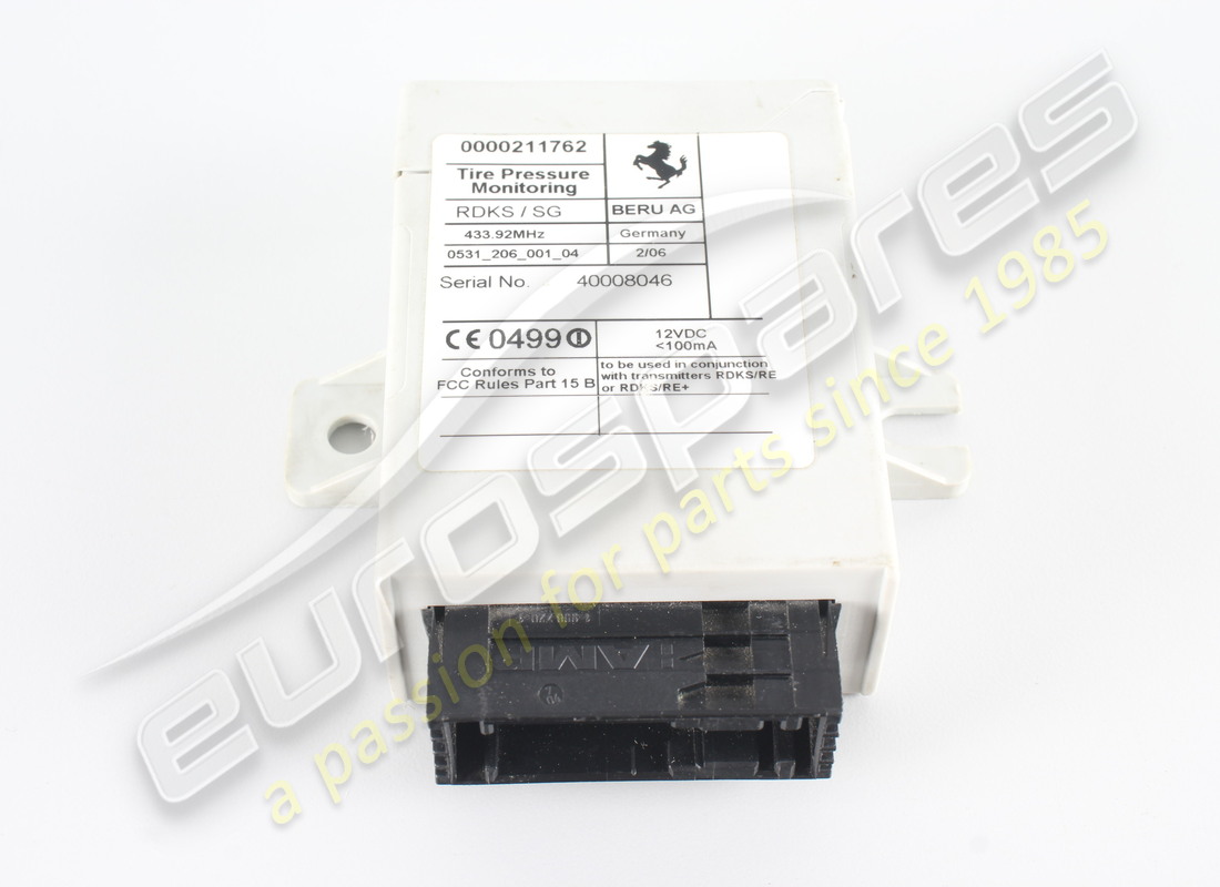 new ferrari tyres pressure control stati. part number 211762 (1)