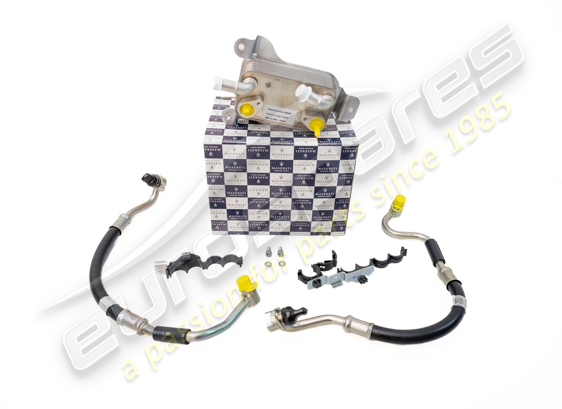 NEW Maserati GEARBOX OIL EXCHANGER AND PIPES KIT . PART NUMBER 673004769 (1) NEW Maserati GEARBOX OIL EXCHANGER AND PIPES KIT . PART NUMBER 673004769 (1)