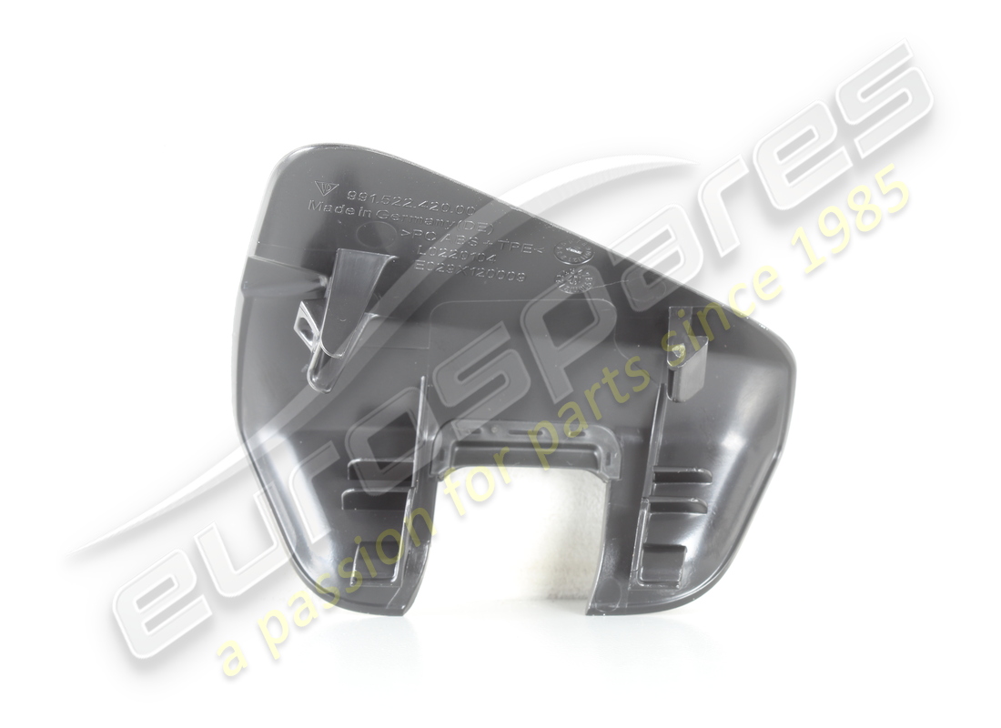 new porsche trim right - press button buckle (coupe pr:685) black. part number 991522420001e0 (2)