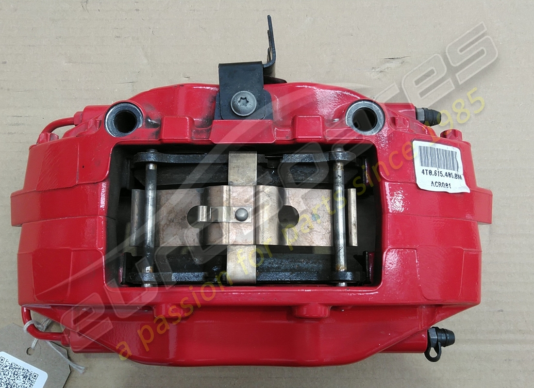 USED Lamborghini SLIDING-CALIPER CERAMIC ROT . PART NUMBER 4T0615405BM (1)
