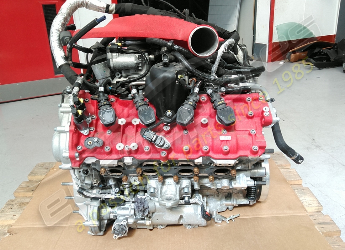 used ferrari tributo engine part number 985000334