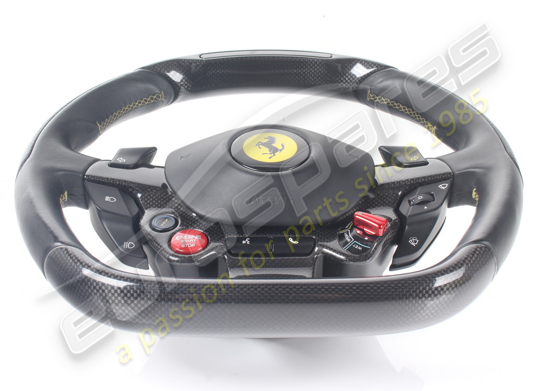 USED FERRARI COMPLETE STEERING WHEEL. PART NUMBER 337540 (10) used ferrari complete steering wheel. part number 337540 (10)