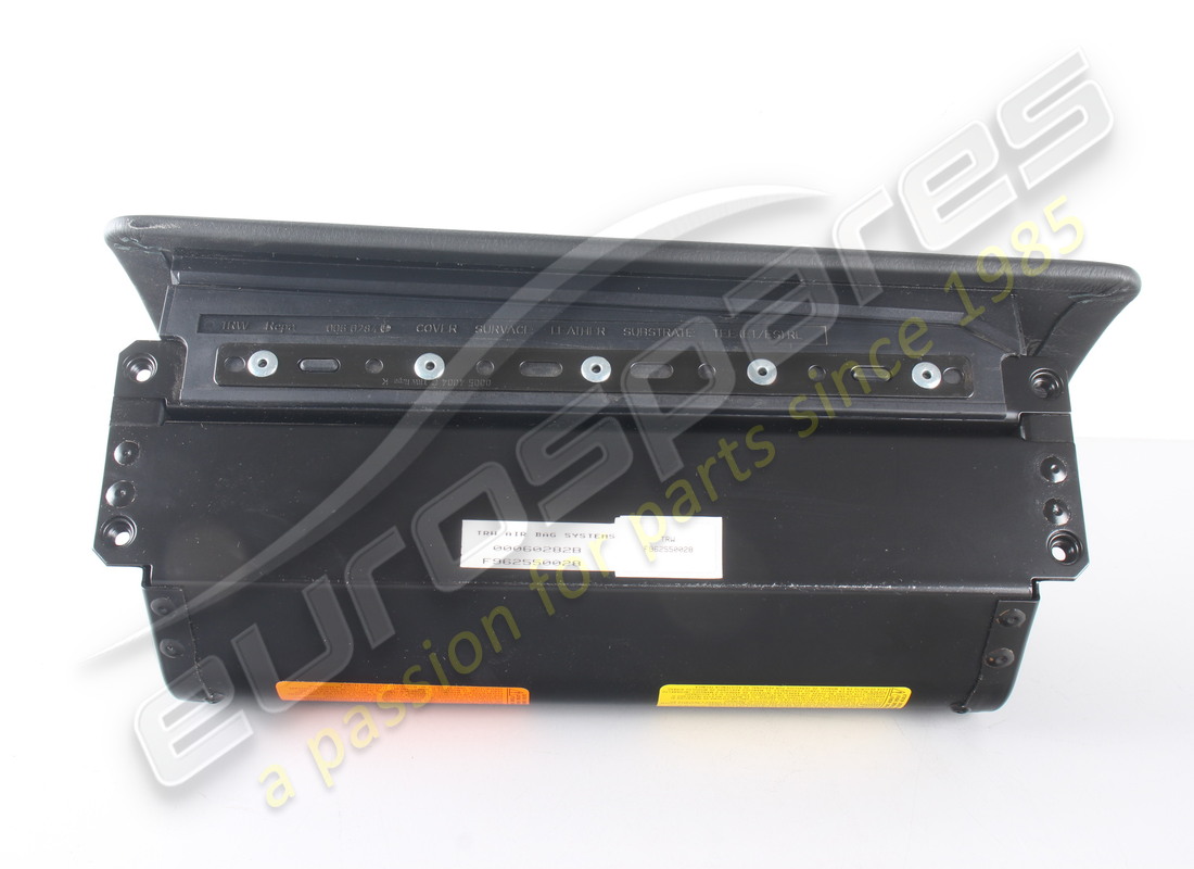 NEW FERRARI PASSENGERS SIDE COMPLETE COVERED AIR BAG 00 (BLACK). PART NUMBER 652025.. (6) new ferrari passengers side complete covered air bag 00 (black). part number 652025.. (6)