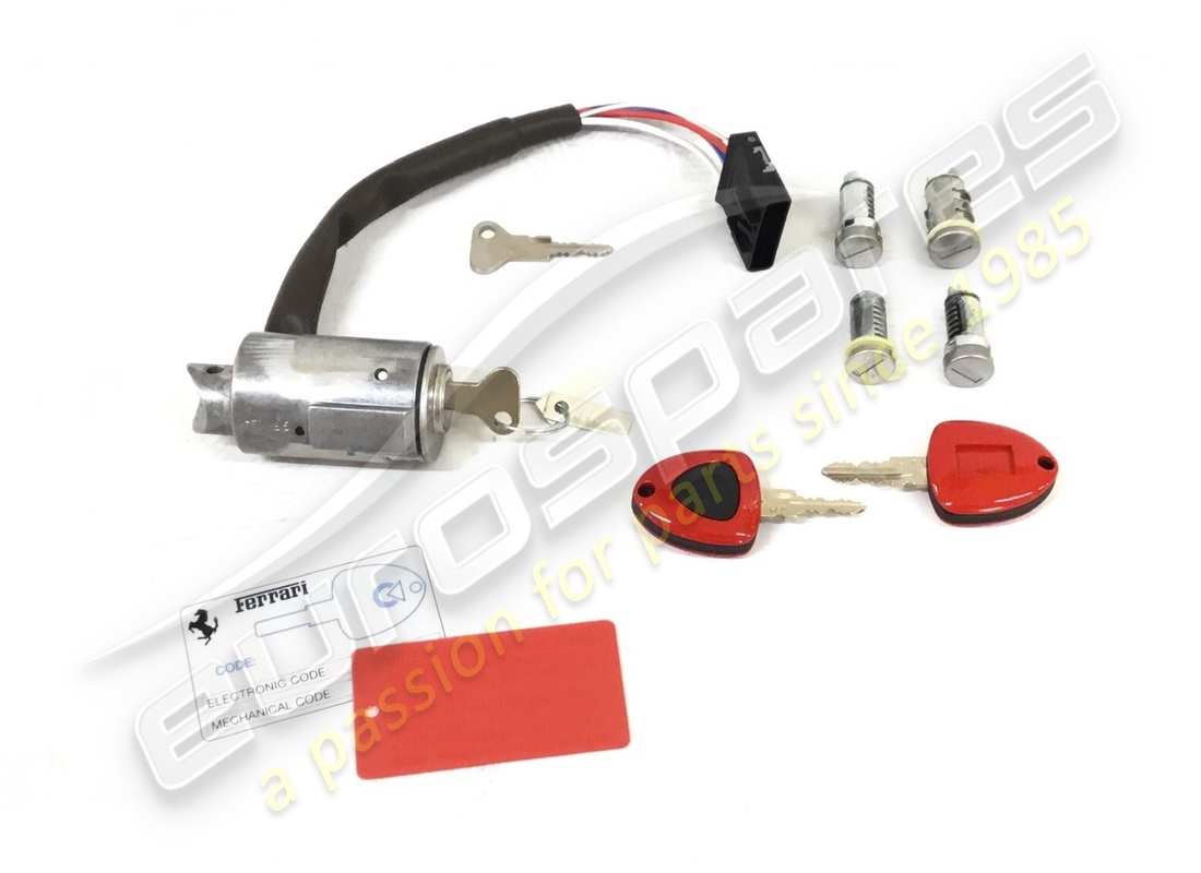 new ferrari locks set completed with ste. part number 213632 (1)