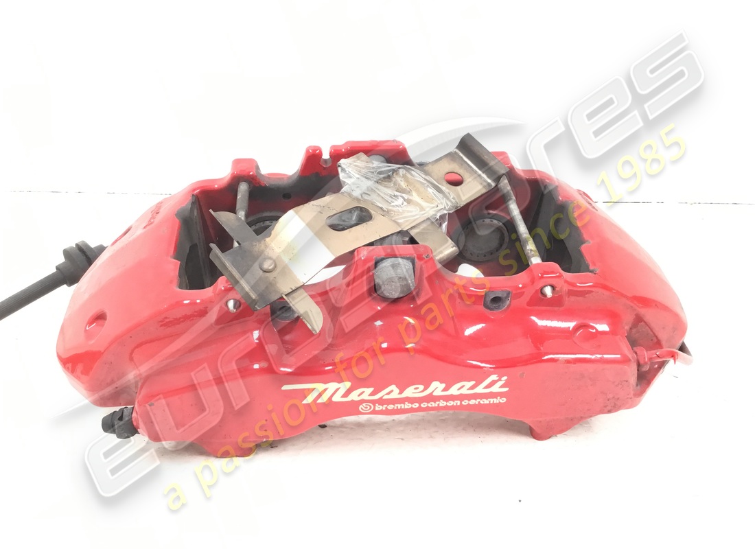 USED Maserati COMPLETE FRONT CALIPER, LH . PART NUMBER 83121605 (1)