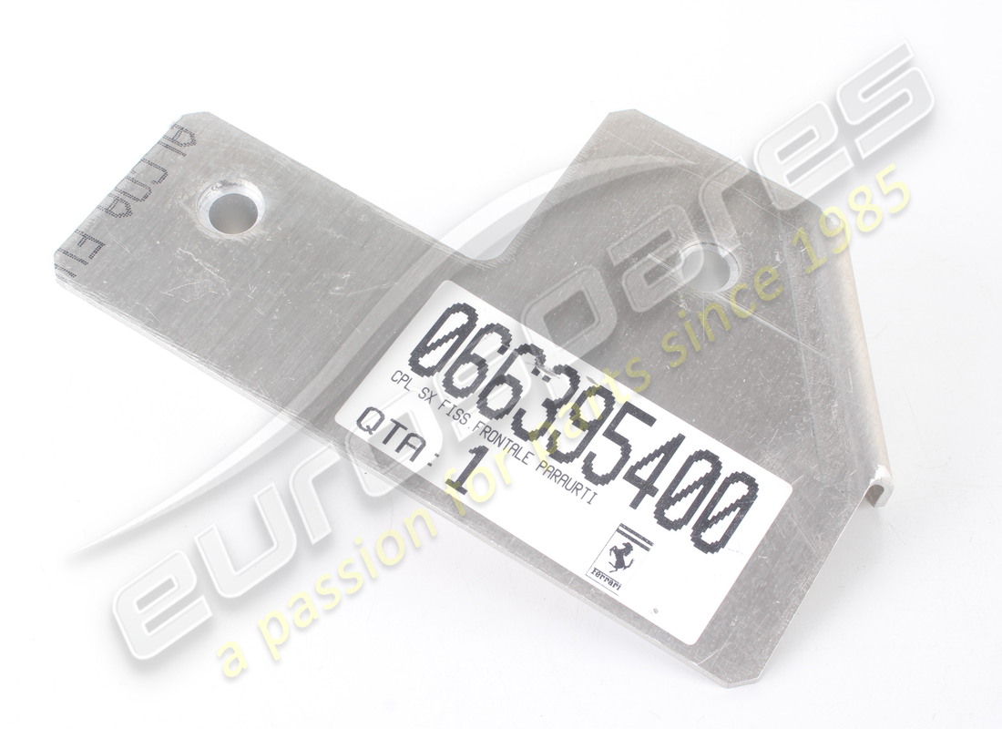 NEW FERRARI COMPLETE LH FRONT BUMPER FA. PART NUMBER 66395400 (2) new ferrari complete lh front bumper fa. part number 66395400 (2)