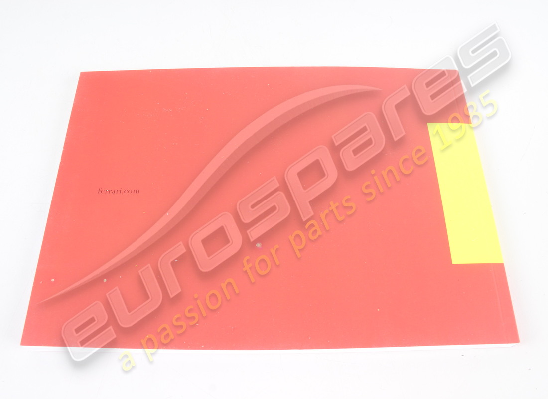 NEW FERRARI INSTRUCTION BOOK -VALID FOR. PART NUMBER 82088400 (2) new ferrari instruction book -valid for. part number 82088400 (2)