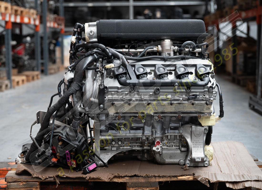 reconditioned lamborghini huracan lp580 engine. part number 07l100015cj (5)