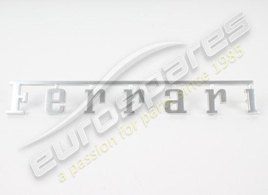 new ferrari initials script (2 pin) part number 61025000
