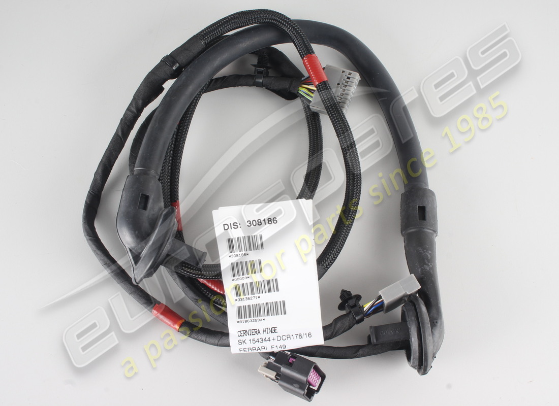 NEW Ferrari LH HINGE CABLE . PART NUMBER 308186 (1)