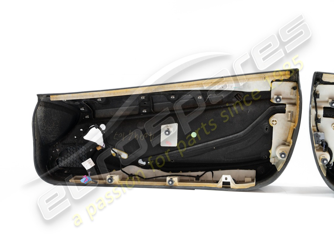 used lamborghini door card set (pair). part number 4768672375a (12)