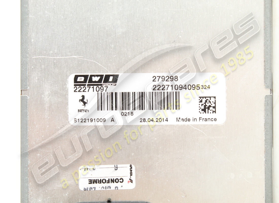 used ferrari magneride ecu. part number 279298 (4)