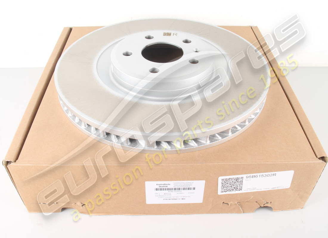 new porsche brake disc. part number 95b615302r (2)