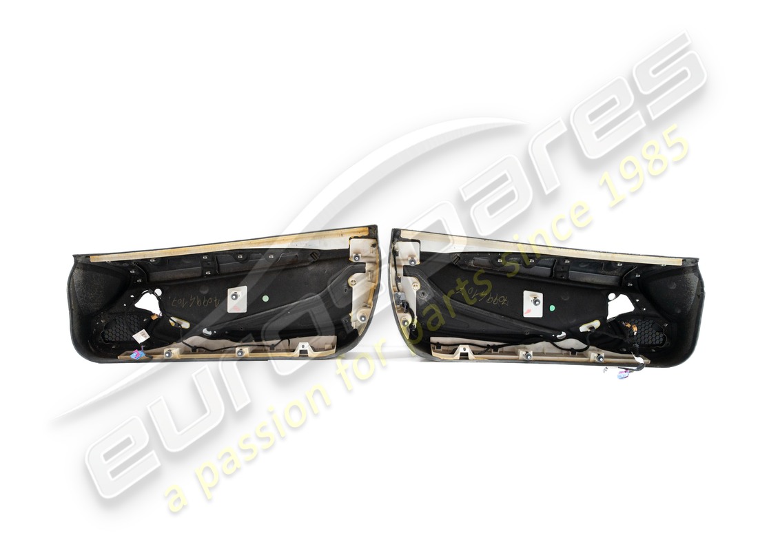 used lamborghini door card set (pair). part number 4768672375a (11)